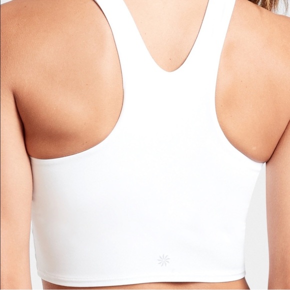 Athleta Conscious Crop White Size M - Picture 5 of 9